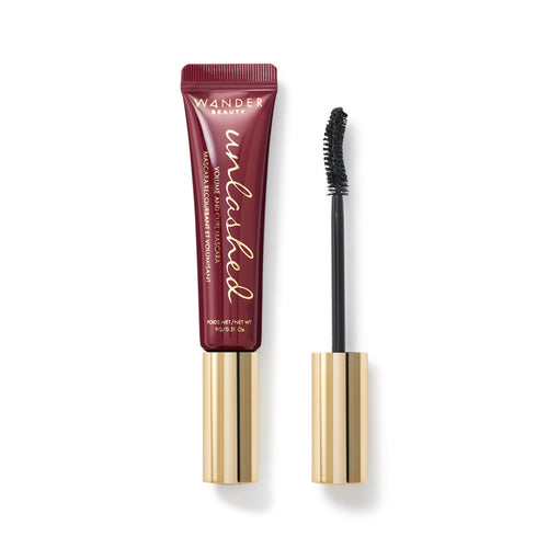 Unlashed volume and mascara