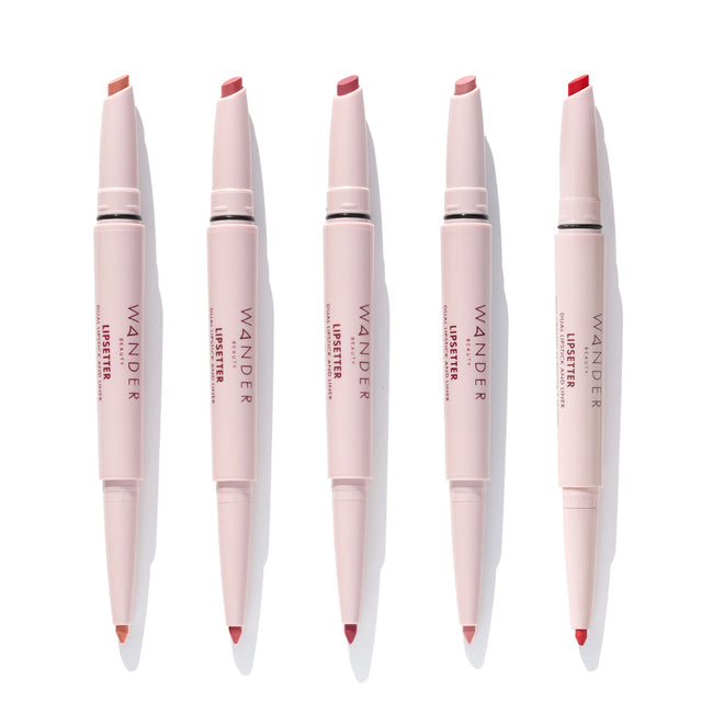 Lipsetter lipstick and liner