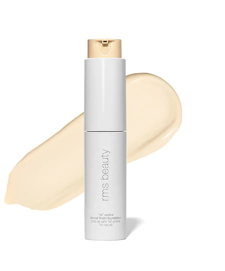 Natural finish liquid foundation